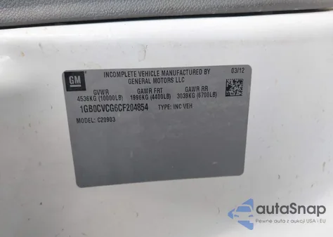 2012 Chevrolet Silverado 2500Hd Work Truck from USA, damaged, VIN 1GB0CVCG6CF204854